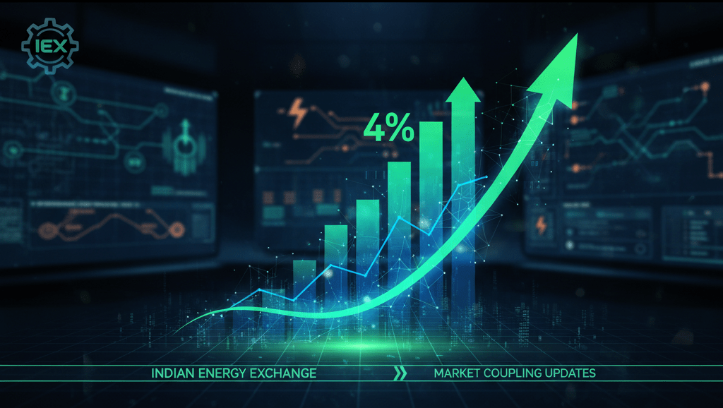 Indian Energy Exchange Share Price Jumps 4% Amid Market Coupling Updates