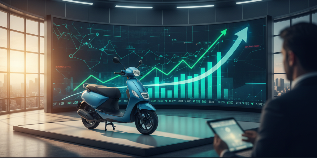 Ola Electric Share Price Hits 4-Week High as December Market Share Gains Lift Stock | Stock Market Today