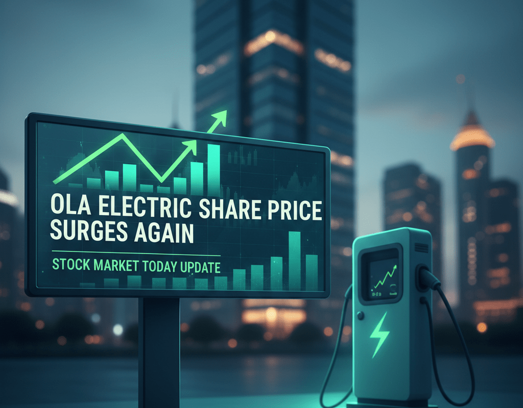 Ola Electric Share Price Surges Again: Stock Market Today Update