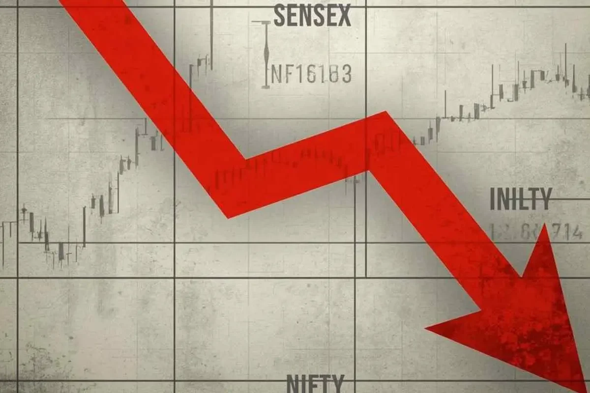 Sensex and Nifty News: Markets Slide for Third Straight Day as ₹18 Lakh Crore Wealth Erodes
