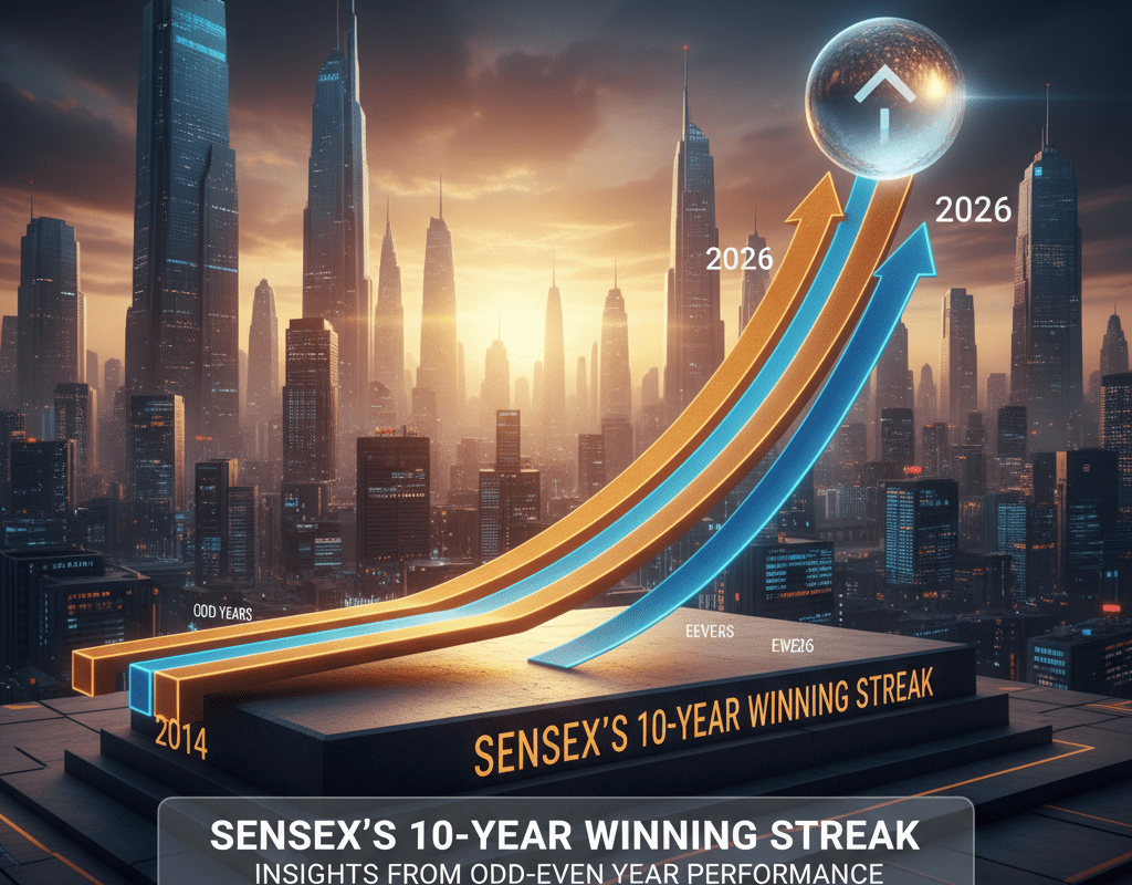Sensex’s 10-Year Winning Streak Insights from Odd–Even Year Performance and What 2026 May Hold