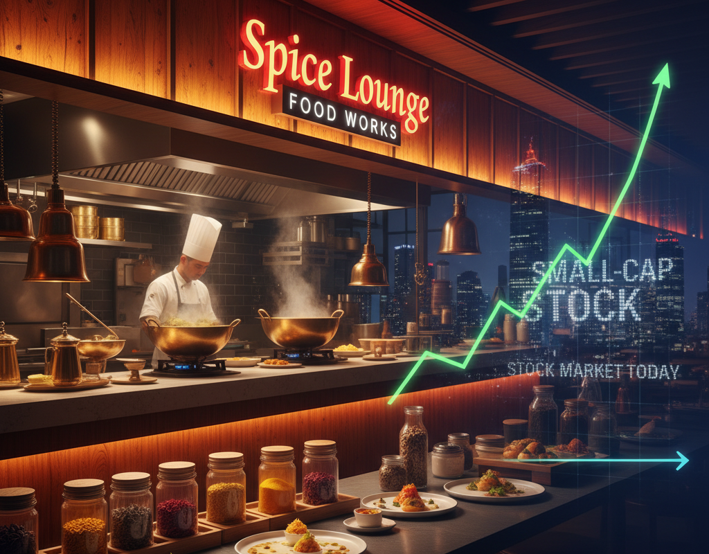 Spice Lounge Food Works Share Price Today: Small-Cap Stock Returns to Spotlight in Stock Market Today
