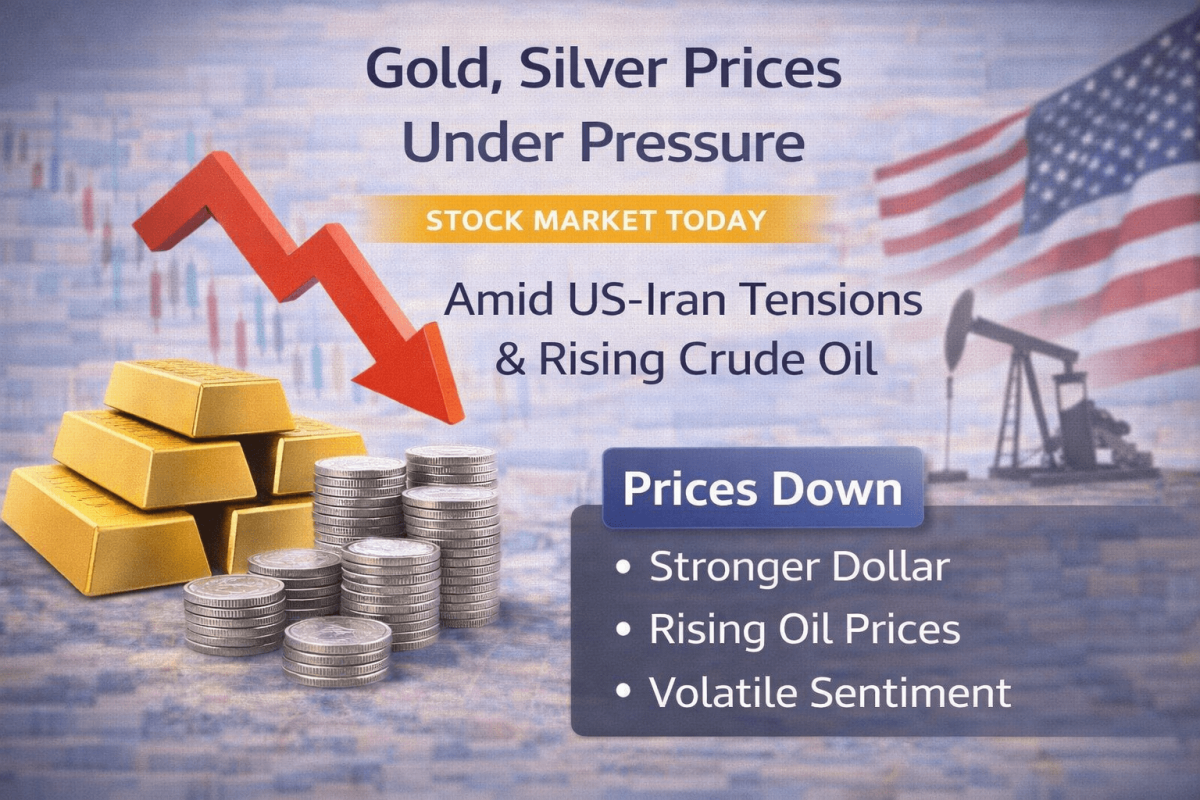 Gold, Silver Prices Under Pressure Amid US-Iran Tensions And Rising ...