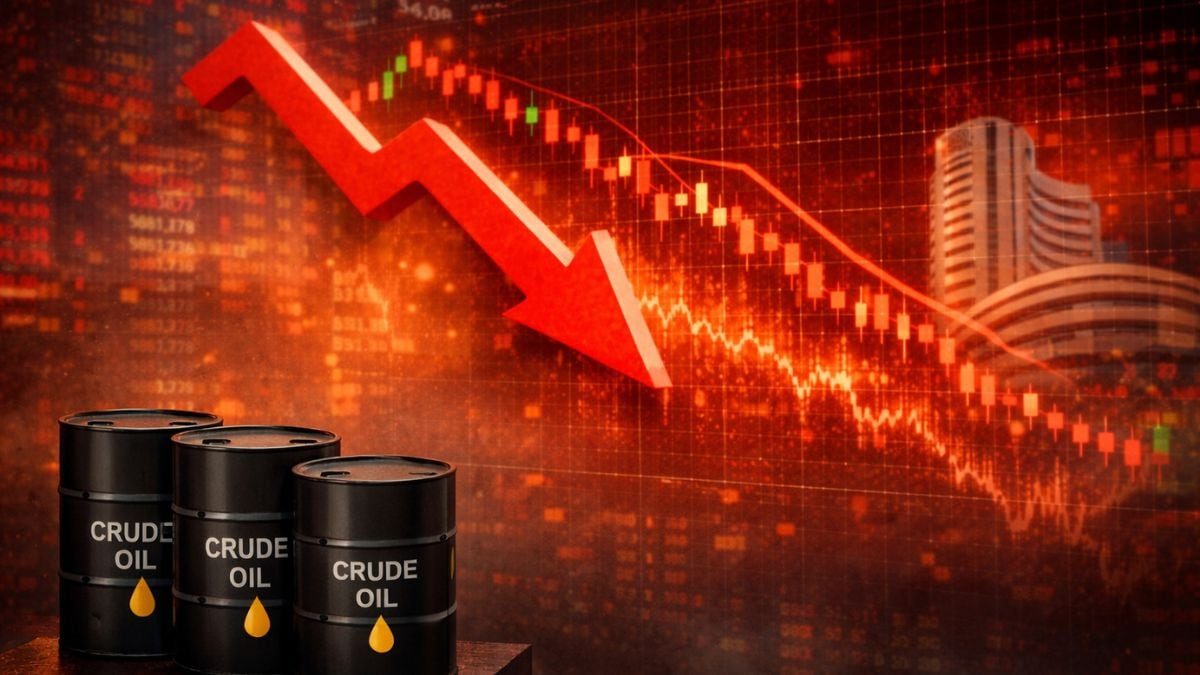 Nifty 50 at Risk: Index Could Drop Below 22,700 if Crude Oil Stays Above $100