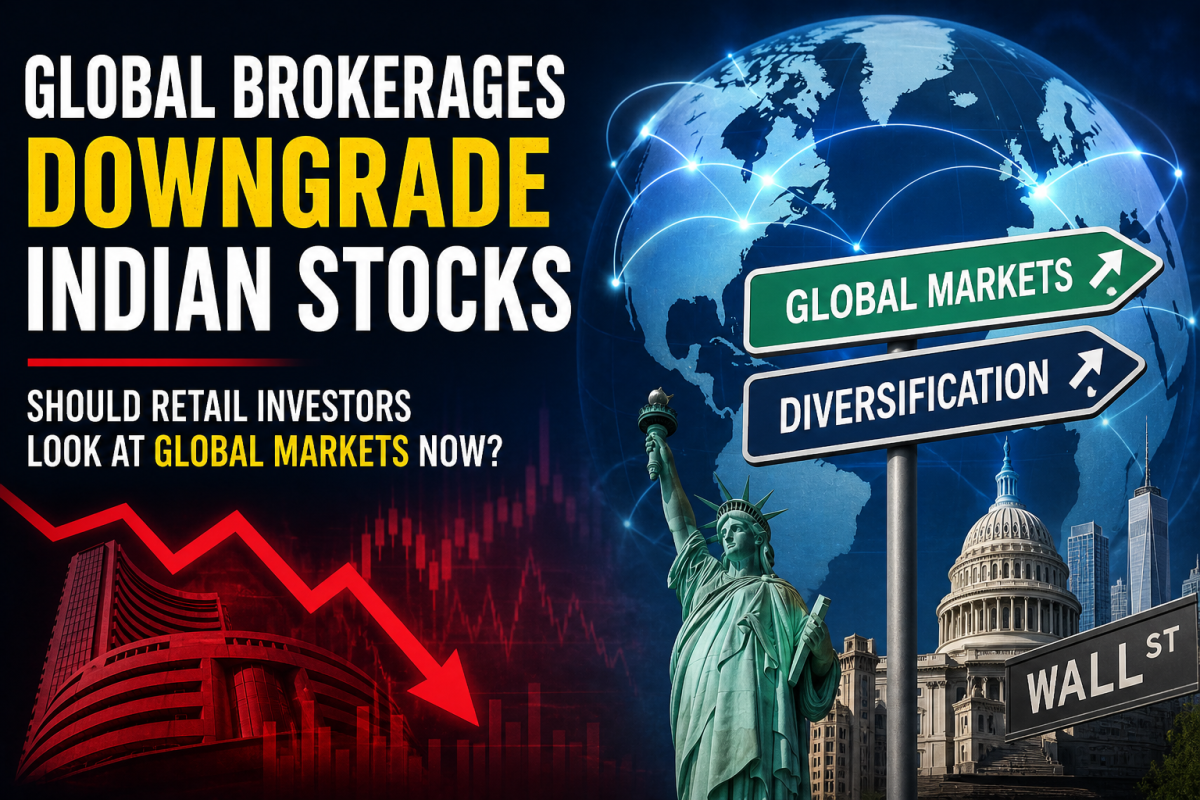 Global markets vs Indian stocks decline