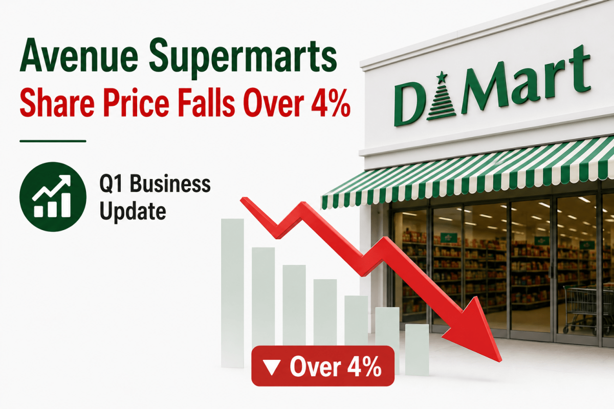Avenue Supermarts sees share price fall
